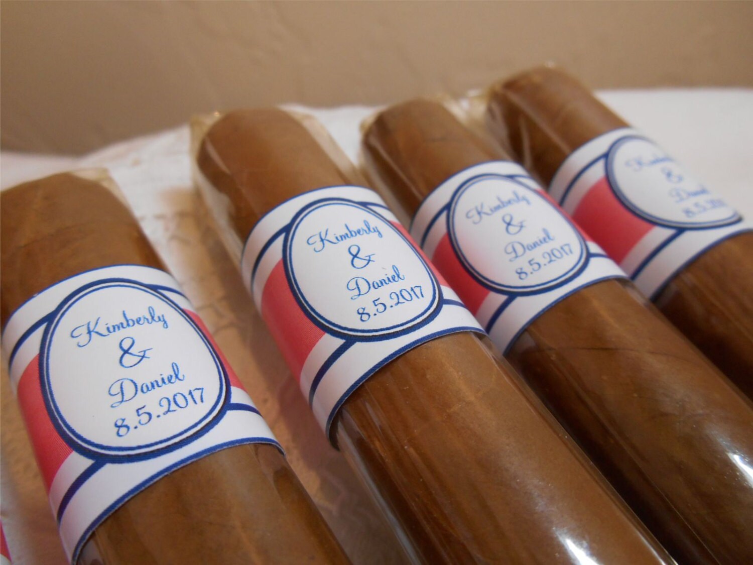 Custom Cigar Bands Wedding Cigar Labels Cigars for Etsy