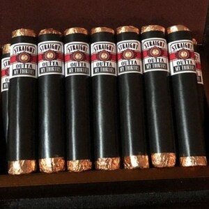 ROLO Labels - Custom Designs - Personalized Candy Wrappers - Rolo Wrapper for Chocolate Cigars - 24 Bands - PRINTED + ready to wrap
