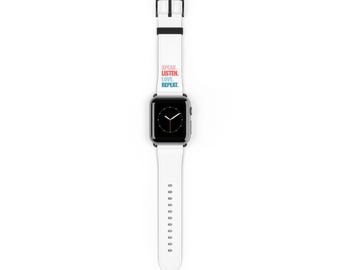 Speak. Listen. SLP Watch band