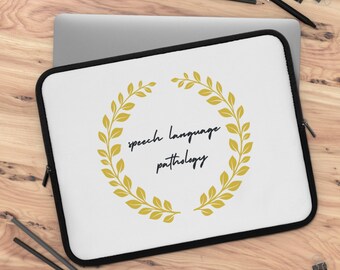 Speech Language Pathology Laptop Sleeve