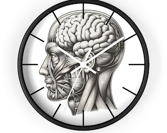 SLP Anatomy Wall Clock