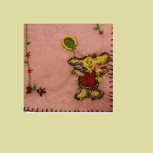 Cartes vierges brodées à la main pour toutes les occasions, cartes de voeux, broderie main, cartes cousues main, cartes d'anniversaire