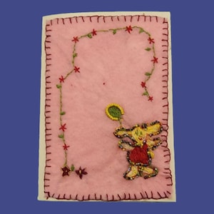Handmade Embroidered Blank Cards for all occasions, Greeting Cards, Handmade  Embroidery, Hand-stiched Cards, Birthday Cards