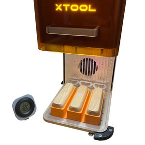 Flesopenermal met houten handvat voor xTool F1/F2, elke keer herhaalbare en betrouwbare plaatsing!