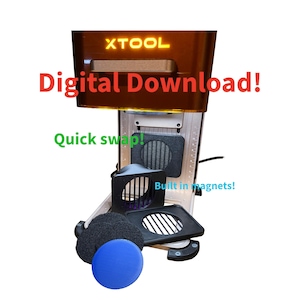 Filtro de poste para grabador láser xTool F1/F2, filtrado de carbón activado, ¡descarga digital!
