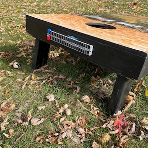 Marcador de Cornhole: ¡Lleva a tu equipo a la victoria fácilmente! Juegos al aire libre, actividades de campamento y ¡imprescindibles para el tailgating!