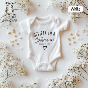a white baby bodysuit with the words officially a jalapeno on it