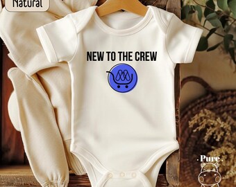 Custom Logo Baby Bodysuit: Personalized Newborn Gift