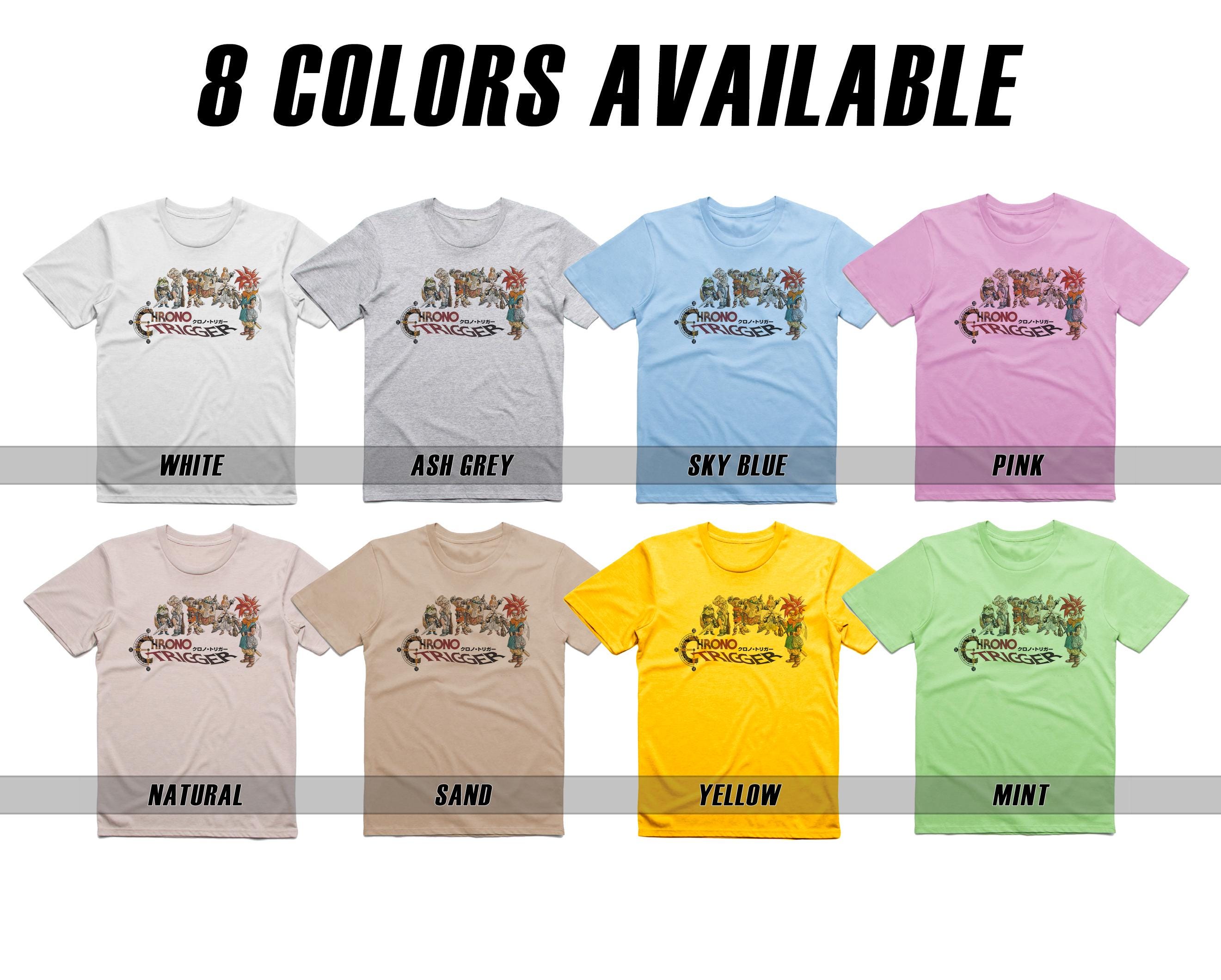 クロノトリガー V1 ナチュラル Tシャツ 映画ポスター レトロ