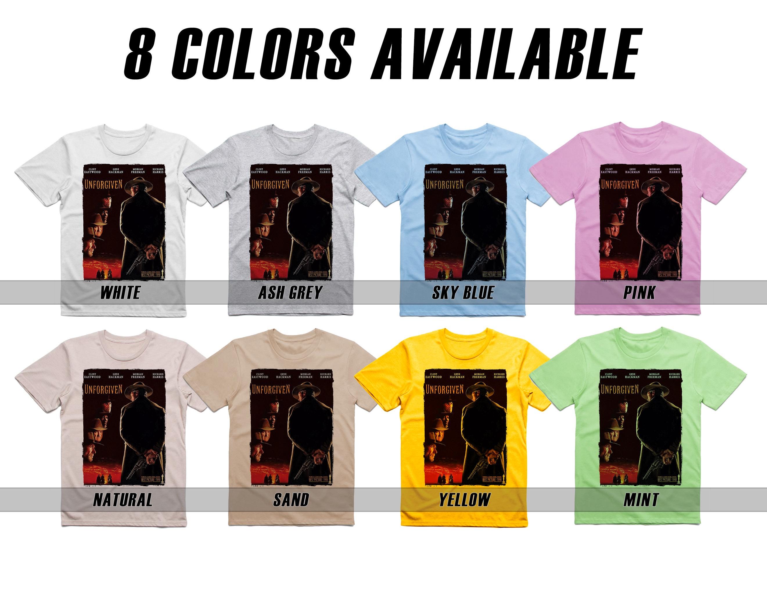 許されざる者 V10 ナチュラル Tシャツ 映画ポスター レトロ 