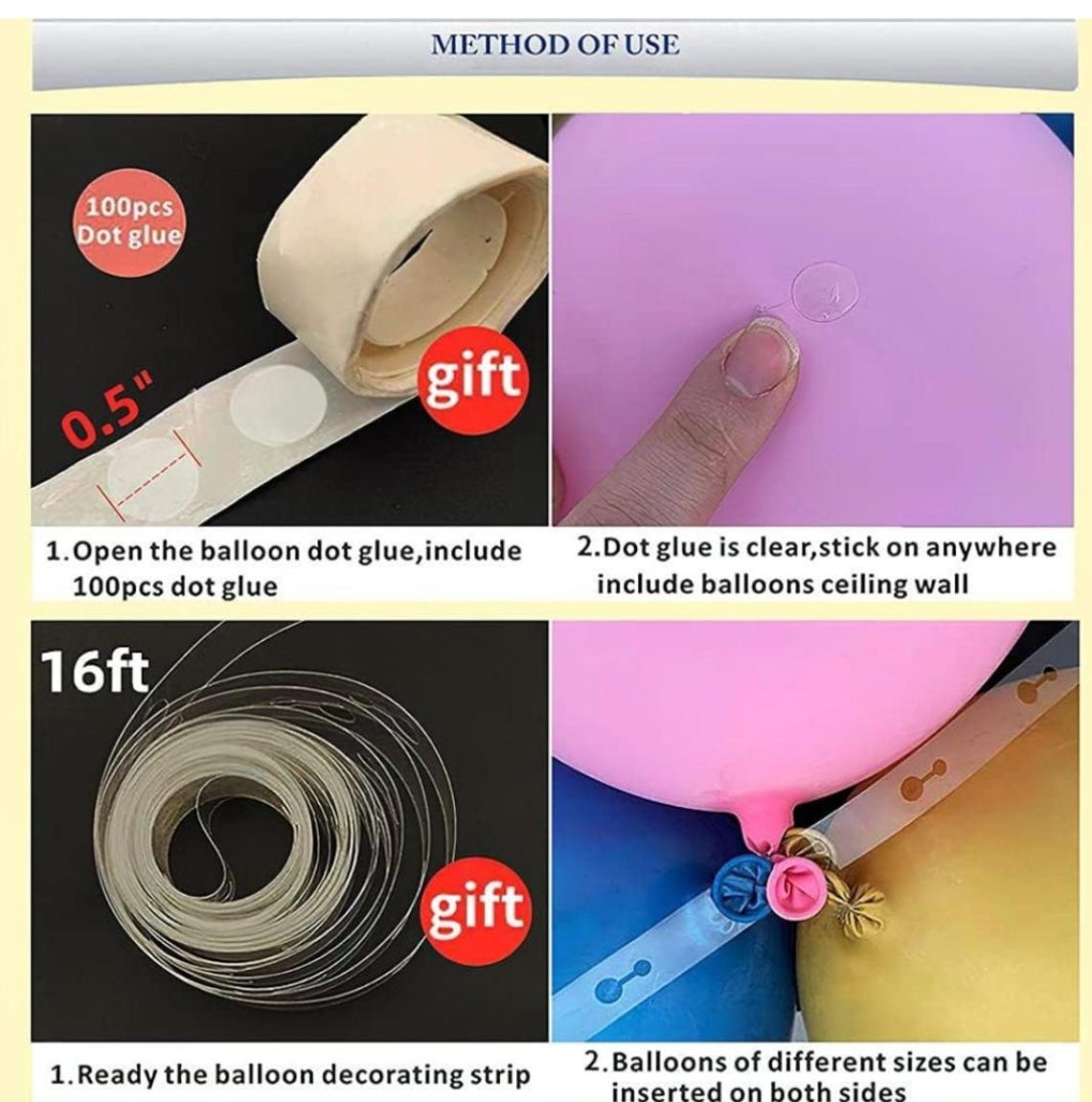 DIY Balloon Garland Kit Pink and Gold - Etsy