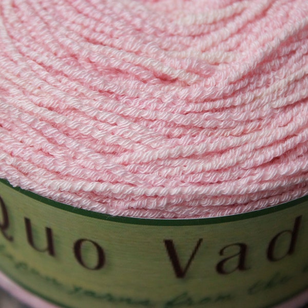 Saffron Pink - Nature Dyed Bamboo and  Cotton Sock Yarn- Vegan Friendly - 377 yds