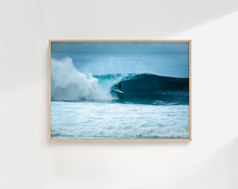 Iconic Banzai Pipeline Surf Photo Photograph Print || Hawaii Surf Art || Surf Photography || Wave Art || Ocean Art