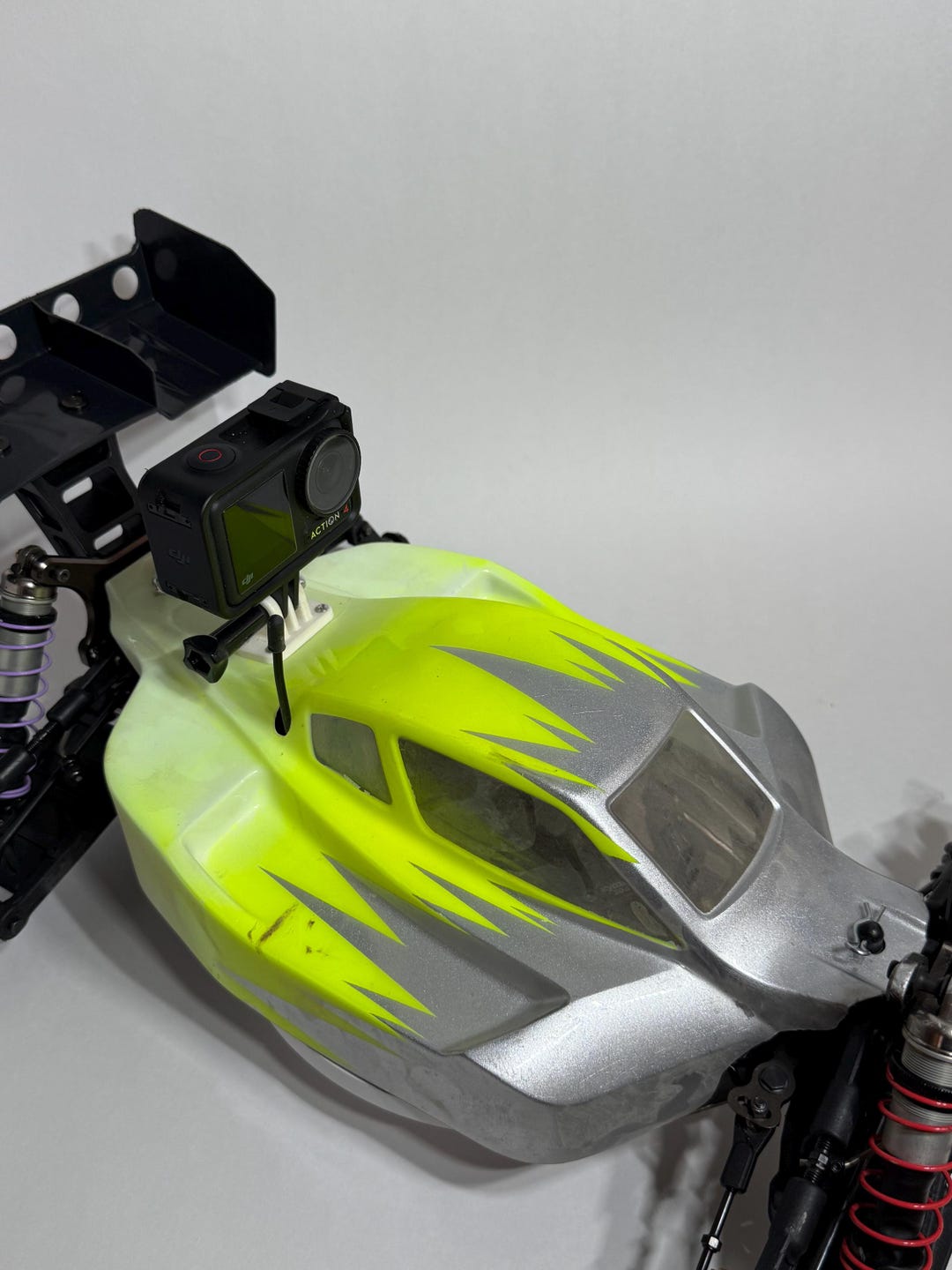 Rc Gopro Mount Universal Action Camera RC Mount, Go Pro, Dji, Traxxas, Basher, Buggy ...