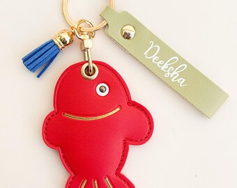 Personalized AirTag Keychain – Fruit & Nature Inspired
