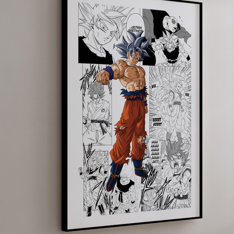 Ultra Instinct Posters Etsy