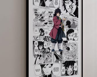 Giyu Tomioka Fanart Print - Etsy