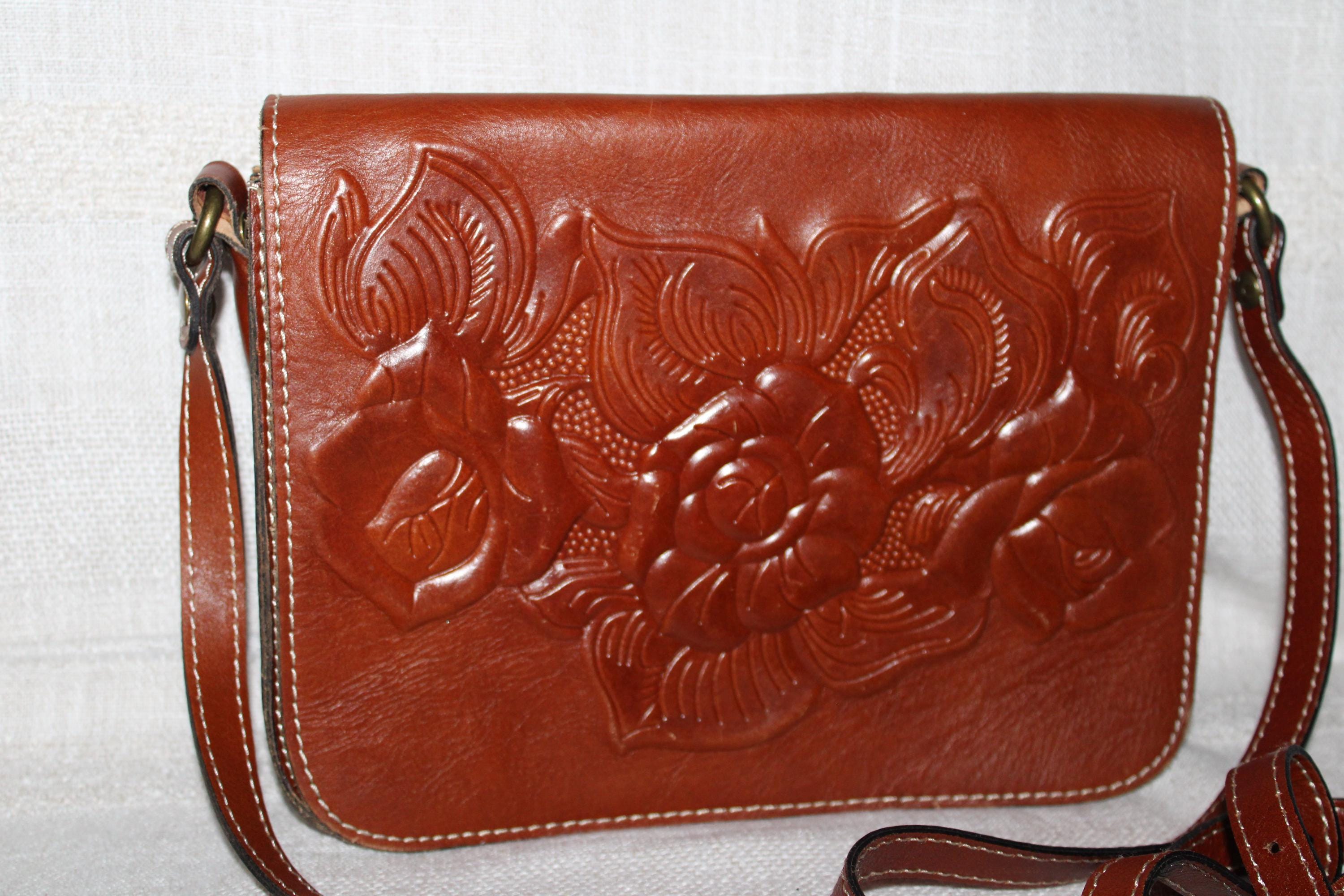 Patricia Nash Red Orange Floral Convertible Leather Backpack Crossbody Patricia Nash Noelle Top Handle Crossbody Satchel Bag Floral  main image 2