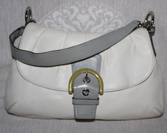バッグ Coach Vintage Soho Leather Shoulder Bag Coach 10316 Vintage SMALL Soho Black Leather Shoulder Bag w