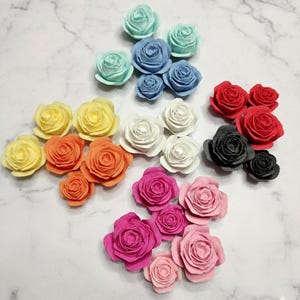 Artificial Rose Heads - Flowers for Weddings, Christenings, Valentine's Day, Birthdays - Party Accessory