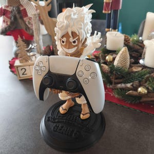 Luffy Gear 5 One Piece Universal Controller Support PS5 Xbox Switch | 3D Anime Figure | Office Decor Gaming Gift image 3