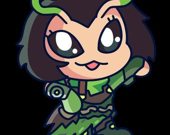 Mantis Acrylic Charm