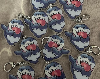 Jeff the Land Shark Acrylic Charm