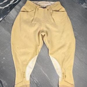 Men's Replica Vintage 1940s Edward Tautz Sons Jodhpurs Riding Pants Trouser