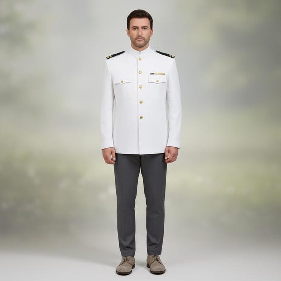 Men's White Suiting Fabric Dinner Dress White Jacket - Etsy