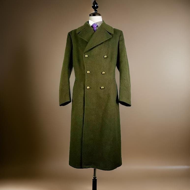 Cexiakong Manteau Militaire Noir Pour Homme Avec Col Montant Matrix Neo