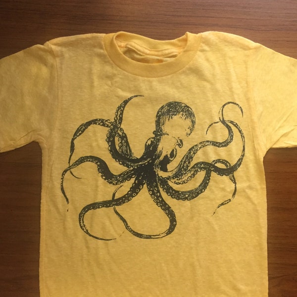 Kraken Octopus SOFT T-Shirt Kids Youth