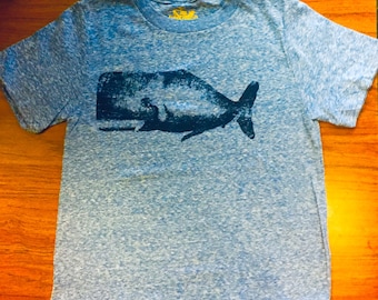 WHALE Toddler T-shirt Made in USA by Unknown Artist