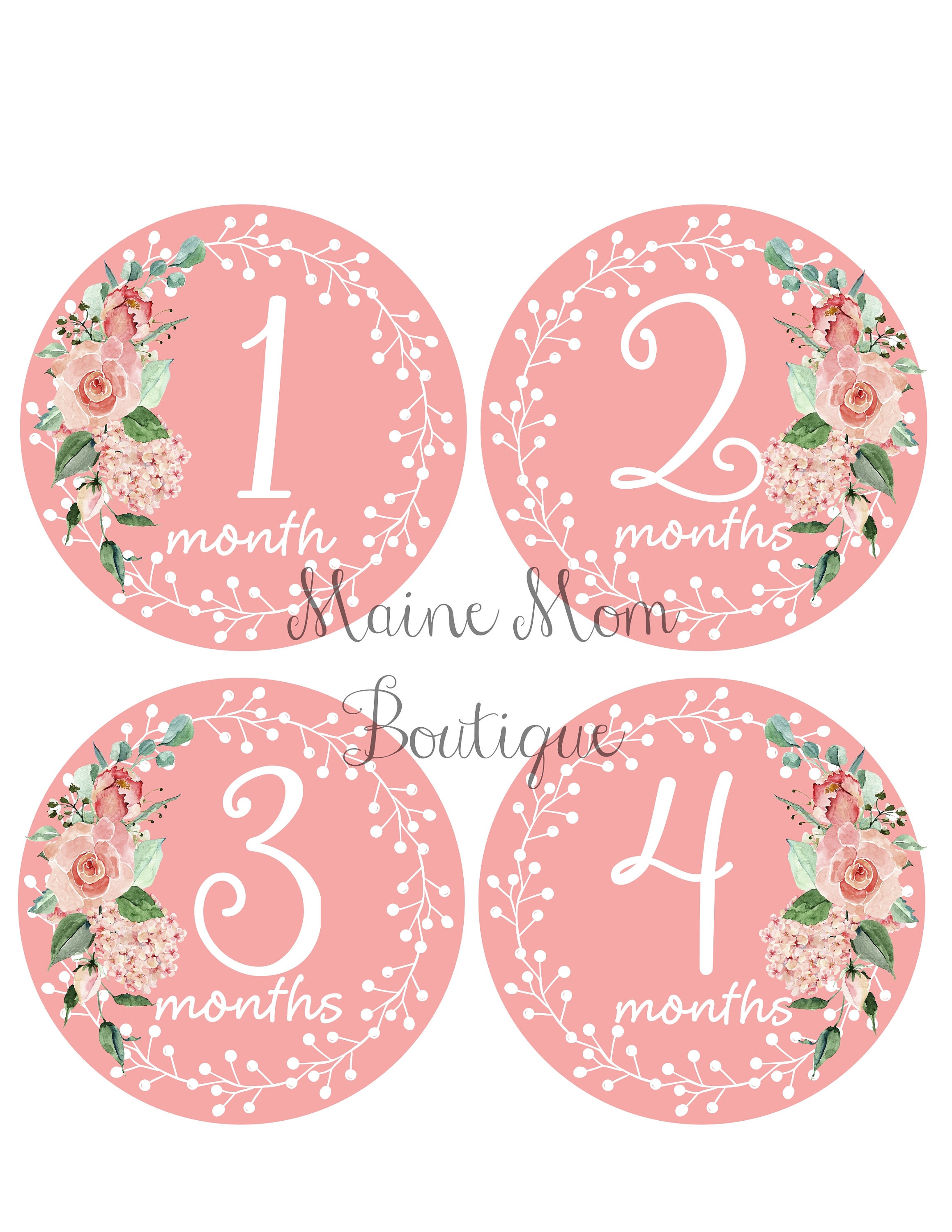 FREE GIFTS Baby Girl Monthly Stickers Month Baby Stickers - Etsy FREE GIFTS Baby Girl Monthly Stickers Month Baby Stickers - Etsy
