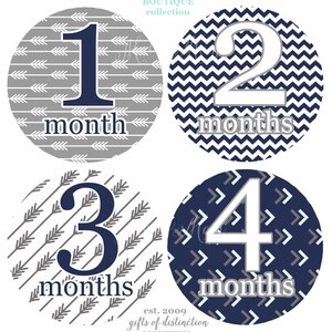 FREE GIFTS Baby Boy Month Stickers Baby Monthly Stickers - Etsy