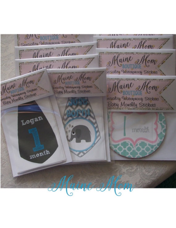 Forever In Time, 3D Handmade Glitter Stickers, Baby Boy Shower, scrapbook  stickers (MultiCraft)
