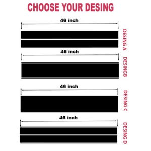 Gap Stripes Racing Vinyl Decal, Car Stripes 2inch