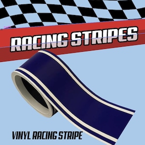 Gaps Stripes Racing Vinyl Decal l Racing Stripe Decal
