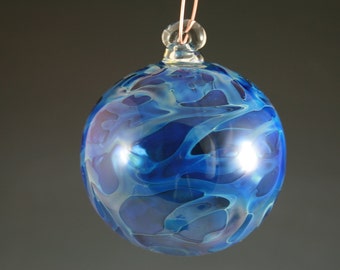 Hand Blown Glass Christmas Tree Ornament