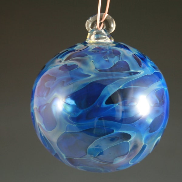 Hand Blown Glass Christmas Tree Ornament