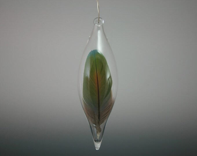 Hand Blown Glass Ornament Kyle Keeler Etsy