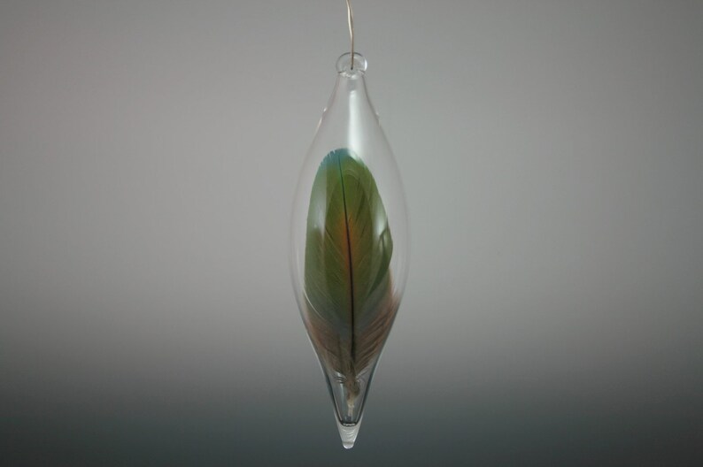 Hand Blown Glass Ornament Kyle Keeler Etsy