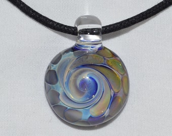 Hand Blown Glass Jewelry - Heady Glass Pendant