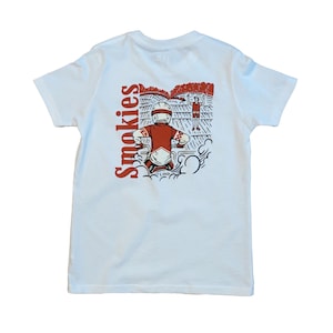 Dirt Bike Smokies Racing White Tee - Youth