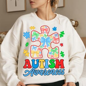 Autism Awareness Sublimation Design, autismebewustzijn, autisme png, autisme png boog, neurodiversiteit png, autisme png