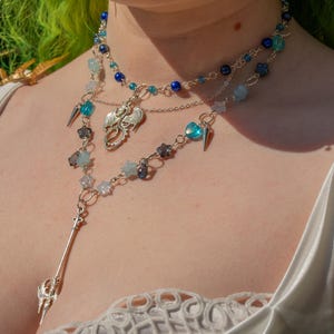Final Fantasy XIV Dragoon-Inspired Necklace | Warrior of Light Gift | MMO RPG Fantasy Gift