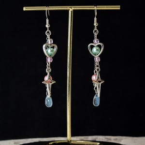 Final Fantasy XIV Pictomancer-Inspired Earrings | Warrior of Light Gift | MMO RPG Fantasy Gift