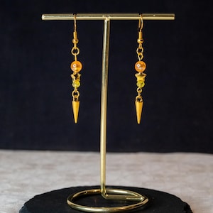 Final Fantasy XIV Monk-Inspired Earrings | Warrior of Light Gift | MMO RPG Fantasy Gift