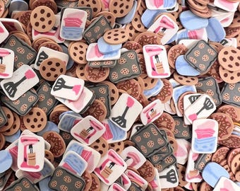 Baker's Dozen Mix Polymer Clay Slices: Nail Art, Resin Craft (Non-Edible)