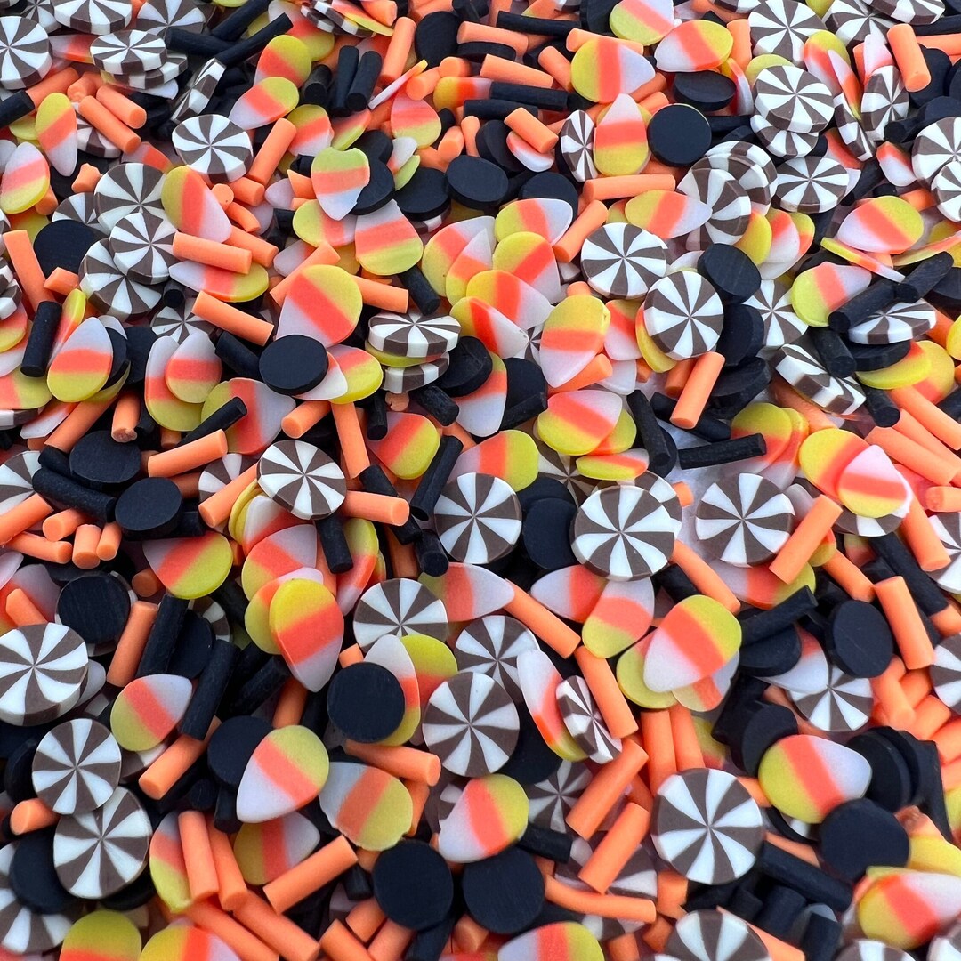 Candy Corn Trick O Treat Mix Nail Resin Art Slime Lip Gloss Cuticle Oil ...