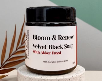 Moroccan Black Soap with Akker Fassi